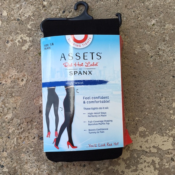Assets By Spanx Accessories - Assets red hot label by spanx Black tights